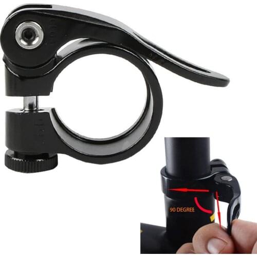 Mountain MTB Road Bike Bicycle 28.6mm Seat Clip Aluminium Alloy Seatpost Clamp