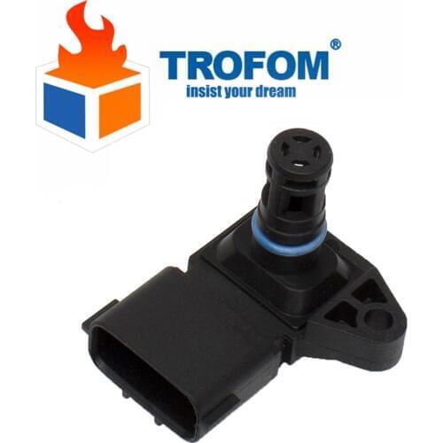 4 BAR MAP Manifold Pressure Sensor for Peugeot KIA citroen hyundai 80018383 5WK96841 2045431 5WY2833A use CNG engine