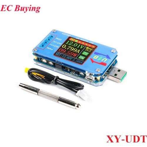 DC DC CNC Boost Buck Converter CC CV Power Supply Module 5V to 12V Adjustable Regulate Voltage Current Voltmeter Ammeter PWM