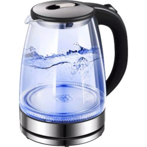 Glass Electric Kettle Off Automatically Auto-Power Off Stainless Steel Anti-Hot Electric Kettle Household Kitchen Appliances EU