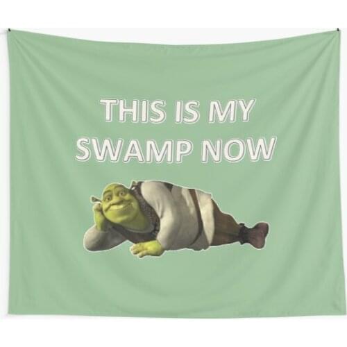 Shrek qjuFashion Room Decor Pattern Tapestry Multicolored Mandala Printed Tapestry Indian Boho Wall Bedroom Carpet Bed Sheets