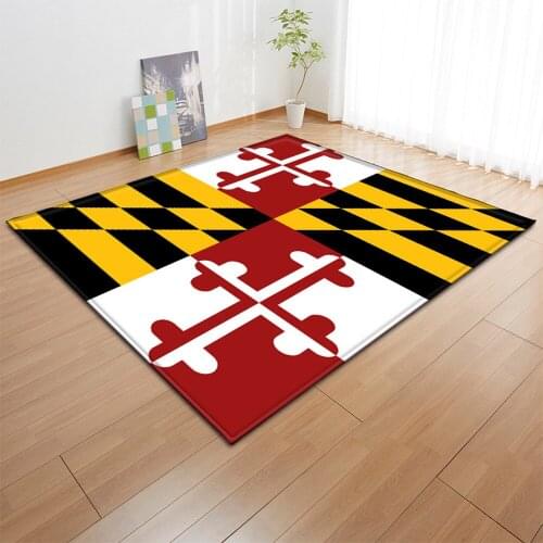 Modern Geometry Pattern Living Room Rug Home Bedroom Childrens Decoration Carpet Bath Hallway Balcony Kids Floor Anti-Slip Mat