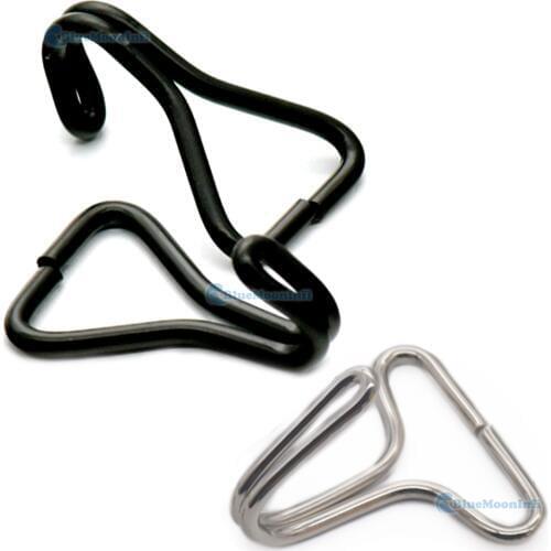 5/10/25/50 pcs S Hook Ring Bundle Strap Car Seat Cushion Hook Ribbon Elastic Belt Fastener Clip