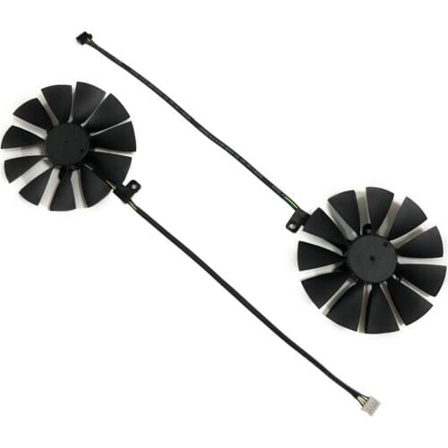 87mm T129215SH FDC10U12S9-C 4Pin RTX 2060 2070 2080 GPU Card Cooler Fans For ASUS GeForce RTX2080 RTX2060 GAMING Replace