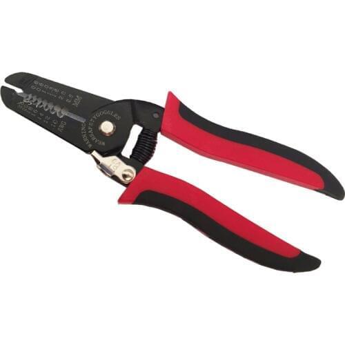 Multi function wire stripper cutter 0.6-2.6mm2 wire peeling tool cutting 30mm wire manual wire stripping plier