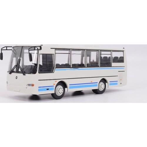 1/43 Scale Russian Intercity Transportation PAZ-4230 Medium-sized Bus Alloy Model Collection Souvenir Gift Display Hot Toys