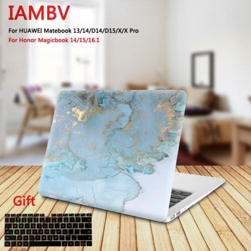 Marble Laptop Case For huawei Matebook Mate 13 14 Mate book X pro ,Cases for MagicBook14 15 16.1 Mate book D14 D15 X 2020+gift