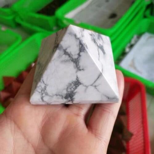 The natural white turquoise of the pyramids.Crystalline energy points are used for reiki healing