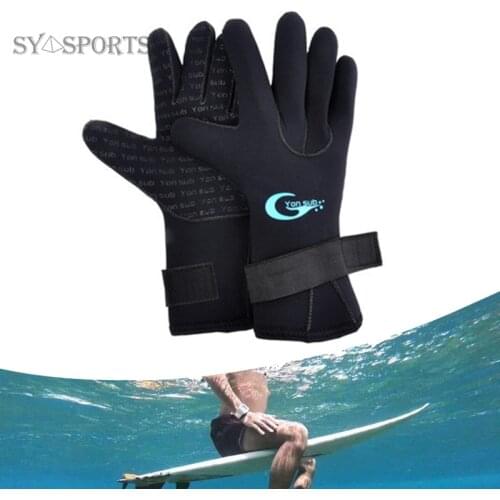 Yonsub 3-5mm neoprene diving gloves, diving socks, diving caps can prevent scratches and warming snorkeling equipment