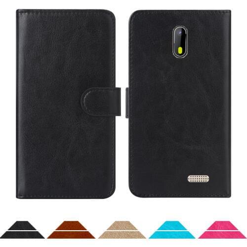 Luxury Wallet Case For Digma LINX Argo 3G PU Leather Retro Flip Cover Magnetic Fashion Cases Strap