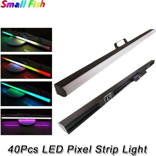 LED Bar Light 108cm 40X0.5W Strip Light RJ45 Connector DMX Art-Net Control DJ Disco Stage Party Bar Strobe Effect Wash Light