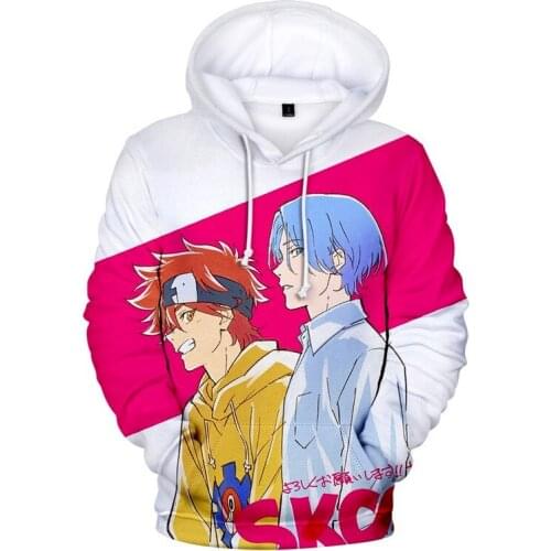 SK8 The Infinity Langa Fashion Japanese Anime Hoodie Men Streetwear Pullovers Hoodies Harajuku Infinity Skate Hoody Unisex