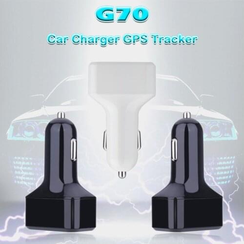 High Accuracy GPS Tracker G70 Mini Smart Car Tracker Multiple Positioning Add Remote Power-off History Route Playback Function