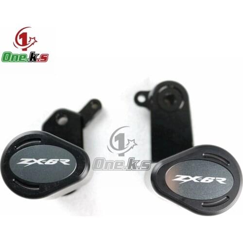 Motorcycle Falling Protection Frame Slider Fairing Guard Crash Pad Protector For KAWASAKI ZX6R 09-10-11 Crash Bar Engine Guard