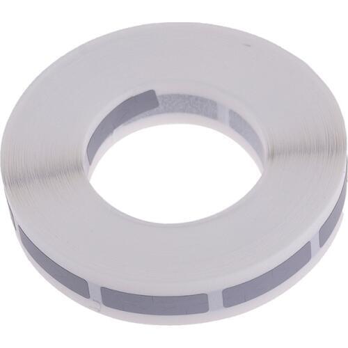 1000pcs silver adhesive stickers DIY manual Label Tape scratched card film in roll