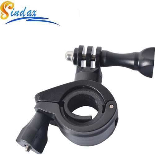 Sindax Bike Holder For Gopro Mount Accessory Bike Holder Adapter Seatpost Pipe Rack Roll Bar Mount for Gopro Hero 4 Hero3 SJ4000