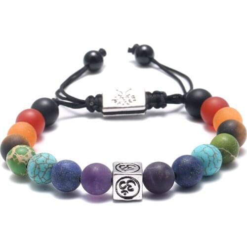 Natural Stone Beads Bracelets for Women Men Tibetan Bracelet Couple bracelet Yoga Braclets Womens Healthy Stone Beads Jewelry