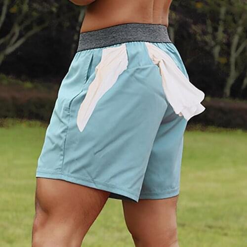 Quick Dry Casual Shorts Mens Sports Gym Workout Jogging Shorts Summer Casual Loose Outdoor Pocket Pants Plus Size Sweatshorts