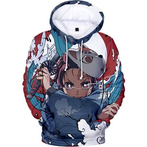 Childrens Hoodies Streetwear Hoodie Women Demon Slayer Hoodies Unisex Harajuku Aesthetic Sweatshirts Ulzzang Graph Kids Clothes