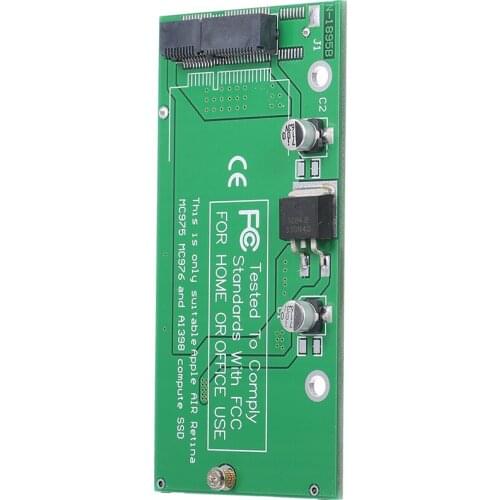 SSD Adapter Card for 2012 Macbook Air and Pro Retina HDD Converter Support Riser card Model A1425 A1398