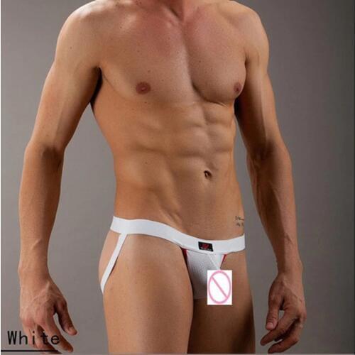 Hot sell Tight Men Underwear Thong Jockstrap Comfortable Backless Breathable Jock Strap Homme Slip Erotic String Homens 1PIECE