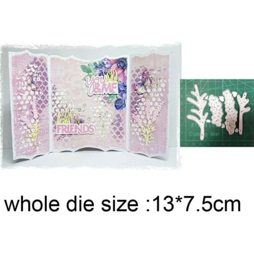 Metal cutting dies cut die mold Flower Wheat Strip Border Decoration Scrapbook paper craft knife mould blade punch stencils dies