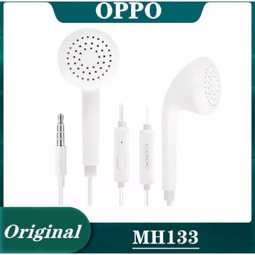 OPPO R9 Original Headsets In-Ear with 3.5mm Plug Wire Controller Earphone send gift for OPPO R15 OPPO Find X F7 F9 OPPO R17 4 or