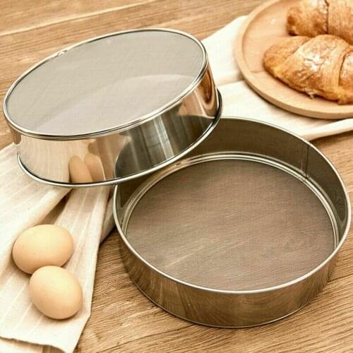 Mesh Flour Oil Sieve Strainer Sifter 4 Sizes 1Pcs Parts Stainless Steel