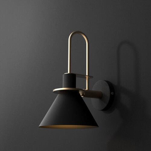 Nordic Loft Bedside Led Wall Lamp Creative Coffee Shop Bathroom Decoration Wall Sconce Lighting Fixtures Free Shipping