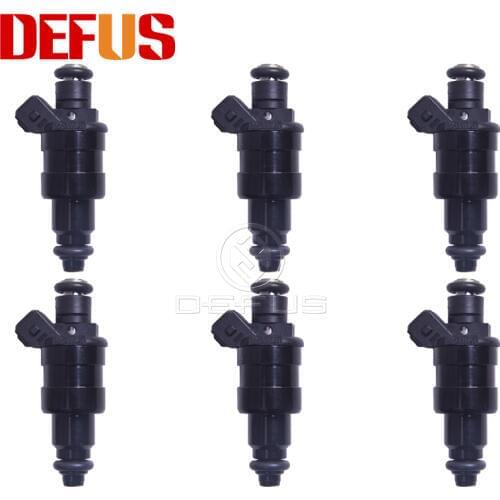 DEFUS 6pcs Bico 53003956 Fuel Injector Nozzle For Jeep Cherokee 87-90 4.0-L6 5 300 395 6 Engine Injection Value High Performance