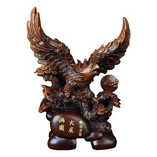 AMERICAN RESIN LIGHT LUXURY FENG SHUI LUCKY DEER DECORATION FURNISHINGS LIVINGROOM HOME FIGURINES ORNAMENTS OFFICE TABLE CRAFTS