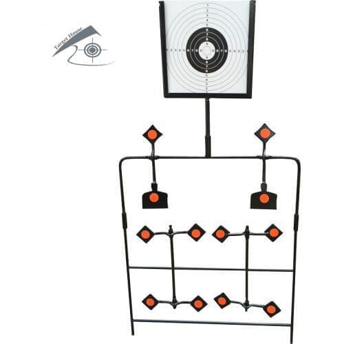 Versatile Steel Plinking Targets with 20 Paper Targets