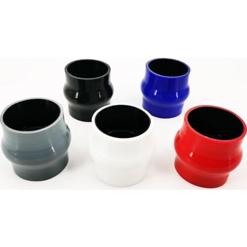 2-3/8" ID , 3" Long High Temp Silicone Hump Coupler Hose ID 60mm