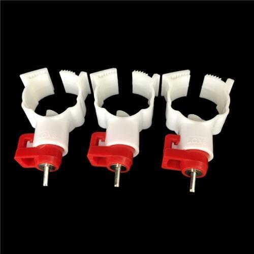 10 Products Chicken Nipple Ball mouth water Drink Tools Chicken farming equipment