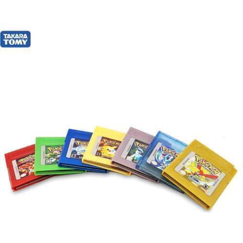 Takara Tomy Pokemon Serie 16 Bit Video Game Cartridge Console Card Classic Game Verzamelen Kleurrijke Versie Engels Taal