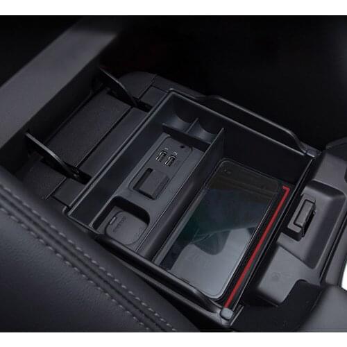 Car Accessories for Mazda 6 Mazda6 Atenza 2019 2020 2021 Interior Armrest Console Storage Box Holder Organizer Tray