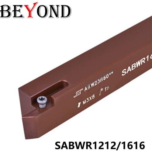 BEYOND SABWR SABWR1212JX40F SABWR1212JX50F SABWR1616JX50F Spring Steel Turning Lathe Tool Holder SABWR1212 SABWR1616 CNC Cutter