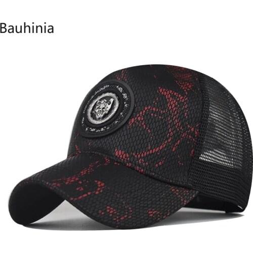 New Baseball Caps Men Women Hip Hop Dad Cap With Fashion Animals Summer Breathable Mesh Snapback Streetwear Bone