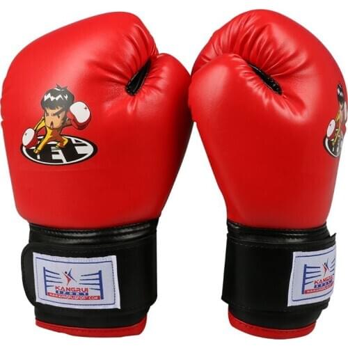 PU Kids Children Cartoon Boxing Gloves Training Age 4-13 Years youth gifts boxing sandbag gloves for children and adult gift