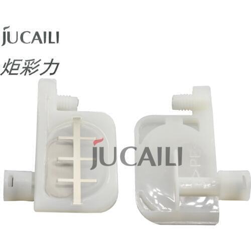 Jucaili 10pcs eco solvent/UV circular head small ink damper for EPSON DX4 DX5 xp600 Mutoh Galaxy Allwin printer ink dumper