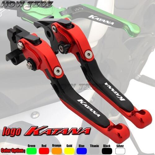 CNC Adjustable Motorcycle Brake Clutch Levers For SUZUKI 600 750 KATANA 1998-2006 KATANA750 KATANA600
