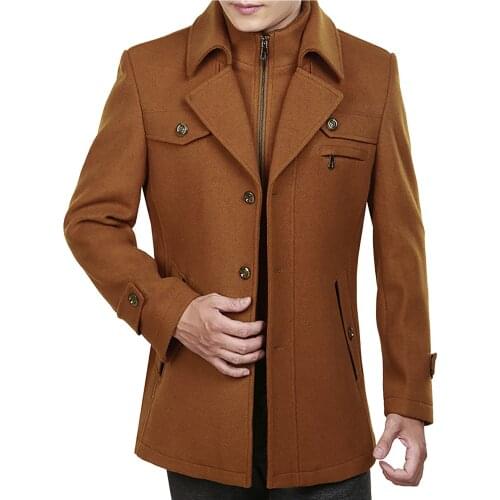 Eillysevens Mens Long Coats