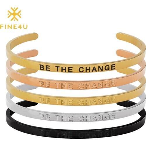 FINE4U Rigid Bracelets