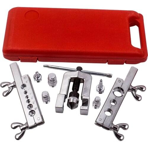 Flaring Swaging Tool Flares Soft Refrigeration Copper O.D.Tubing Kit To flare or swage tubing from 1/8 to 3/4 inch
