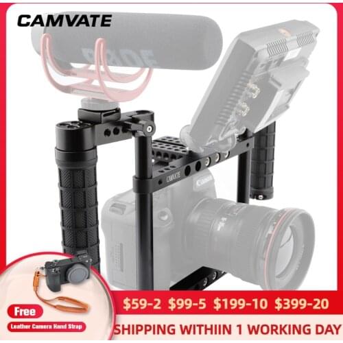CAMVATE DSLR Cage Rig for Mark III/GH5 (Full Frame) DSLR Steadycam Steadicam C1756