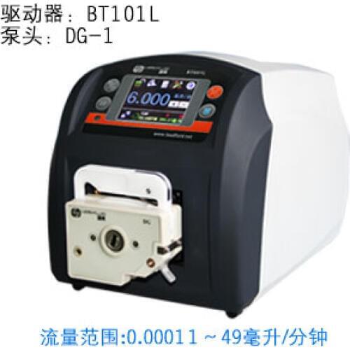 BT101L DG6-1 Intelligent peristaltic pump Precise Flow Control Water Liquid Industry Laboratory Pump 0.00016-26 ml/min