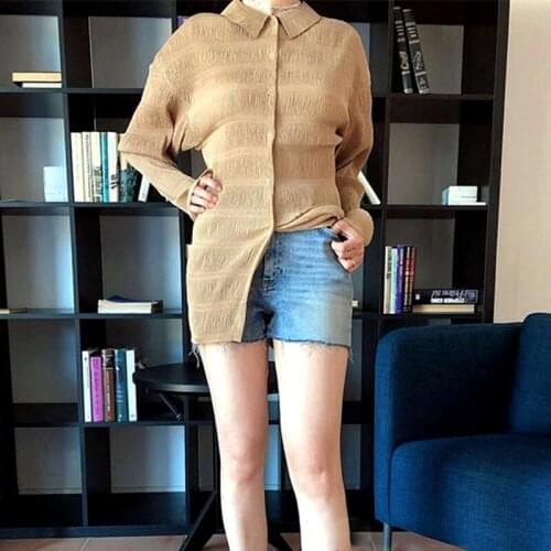 Женские рубашки с длинным рукавом LCXMND China At AliExpress