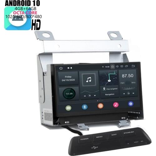 HIRIOT IPS 7''Car Android 10 DVD GPS Player For LAND ROVER FREELANDER 2 3007-2012 Headunit Stereo Octa 8 Core 4GB+64GB Wifi DSP