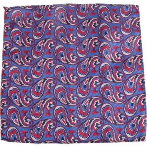 Male Fashion Wearable Peiris Pattern Square Handkerchief Handkerchief