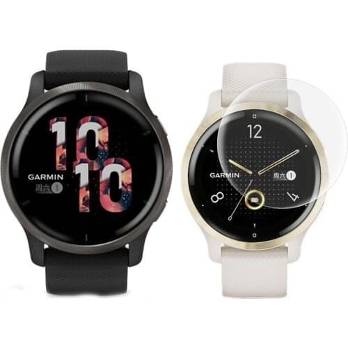 5pcs Soft TPU Clear Protective Film Guard For Garmin Venu 2/2S Watch Venu2 Smartwatch Full Screen Protector Cover Protection